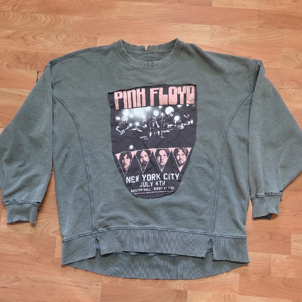 Pink Floyd Upcycled Sweatshirt